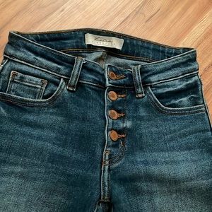 Kancan high rise ankle skinny jeans size: 24